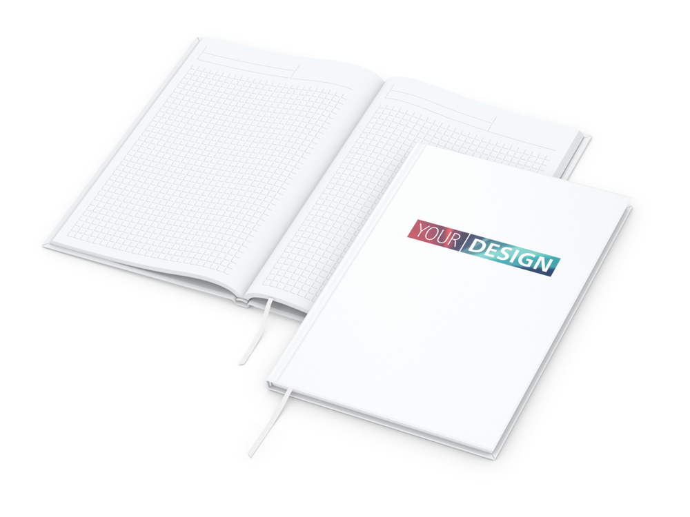 Notizbuch Memo-Book EXPRESS, A5, weiß