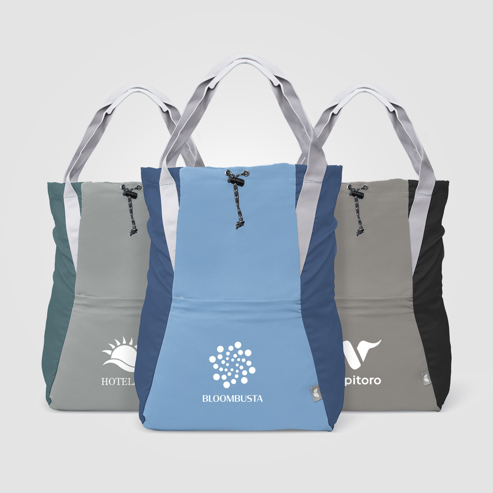Tilden 2-in-1-Rucksack und Tragetasche aus recyceltem Material - 16 L