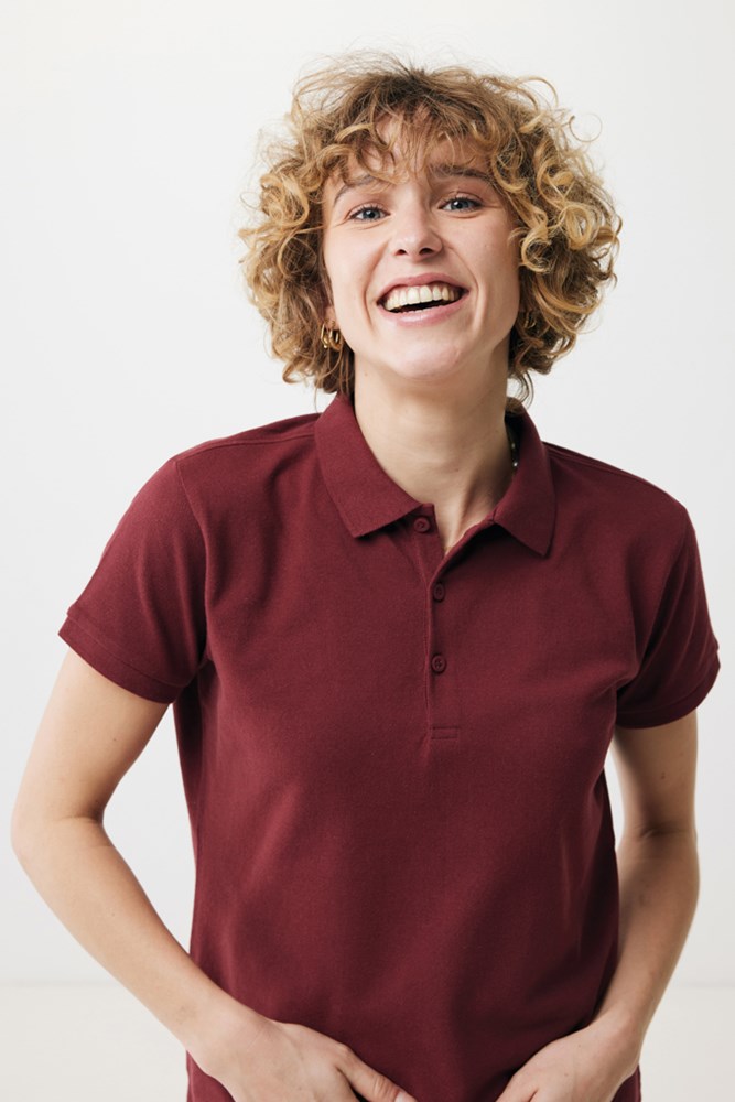 IQONIQ Yosemite Damen Piqué-Poloshirt aus rec. Baumwolle
