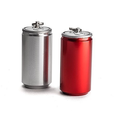 USB-Stick Dose-Silber-512 MB