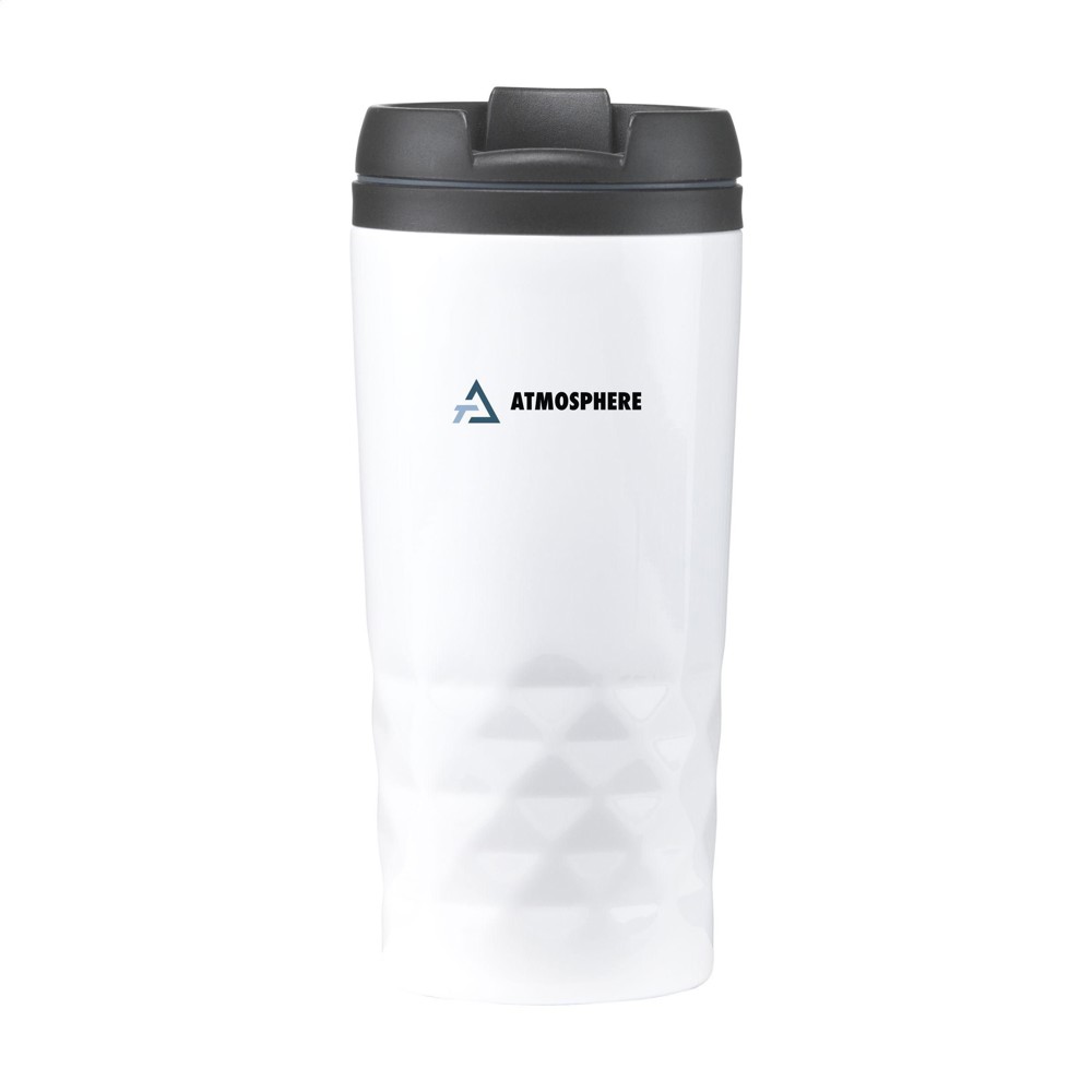 Graphic Mug 300 ml Thermobecher - weiß (± PMS White)