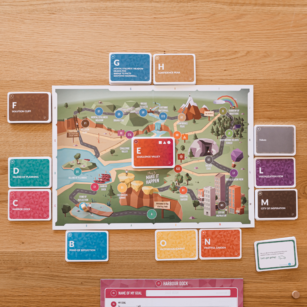 Play To Make It Happen – Zielsetzungs-Brettspiel